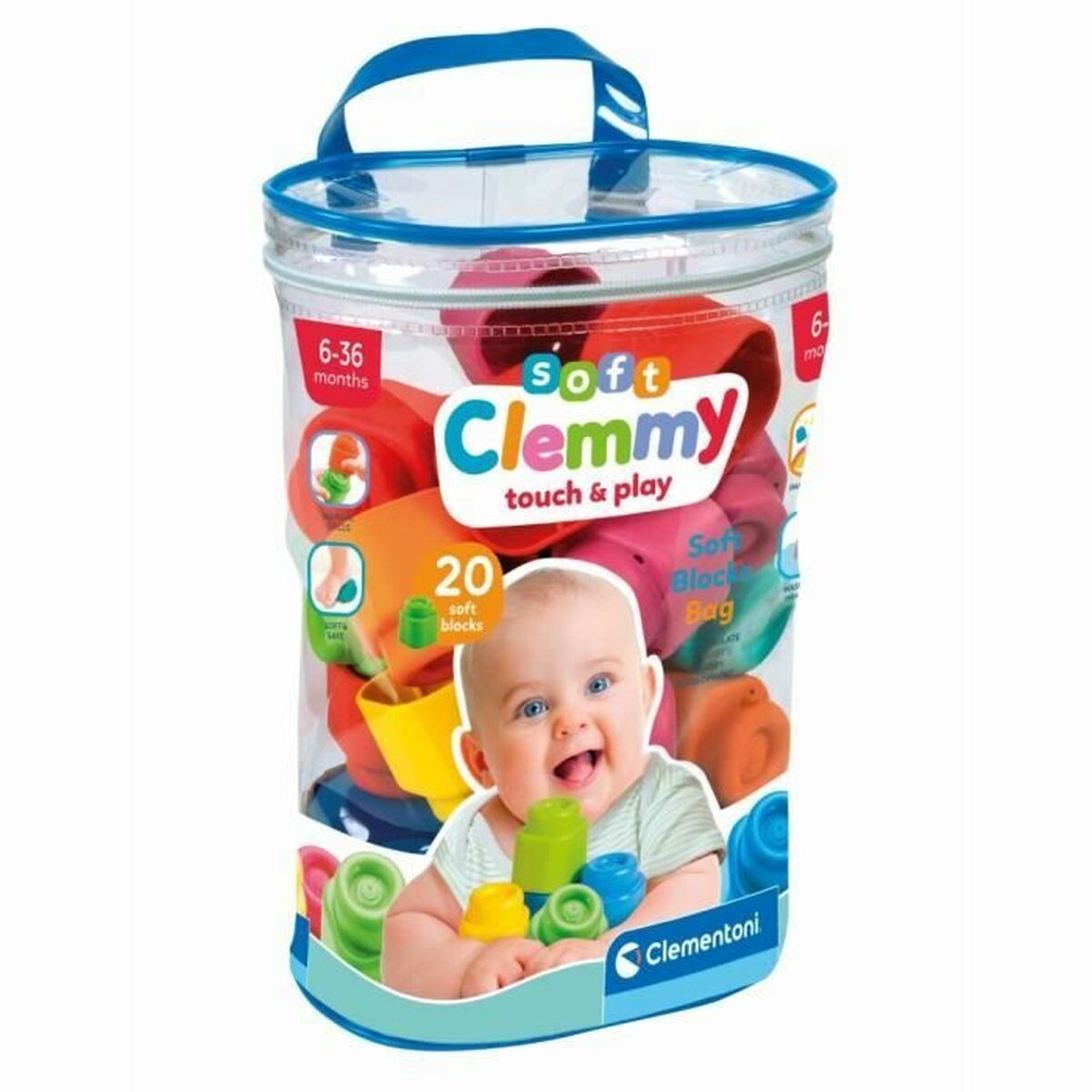 Set de Construcție Clementoni 20 Piese